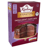 Mr Kipling triple chocolate cake mix 416g, imported from the UK