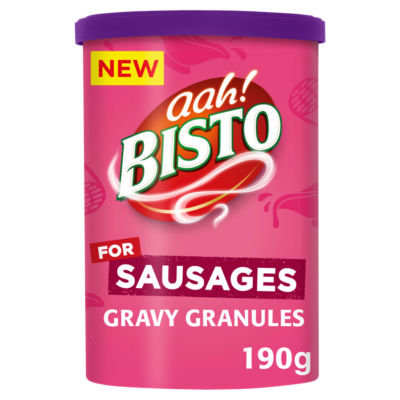 Bisto sausage flavour gravy granules 190g - British product