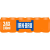 IRN-BRU regular soft drink 24x330ml, imported from the UK