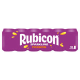 Rubicon Sparkling Passion Fruit Juice Soft Drink 18x330ml, imported from the UK