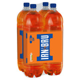 Irn-Bru Carbonated Soft Drink Original British Fizzy Beverage 4 x 2 Litre Pack