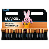 Duracell Optimum AAA Alkaline Batteries 12 Pack