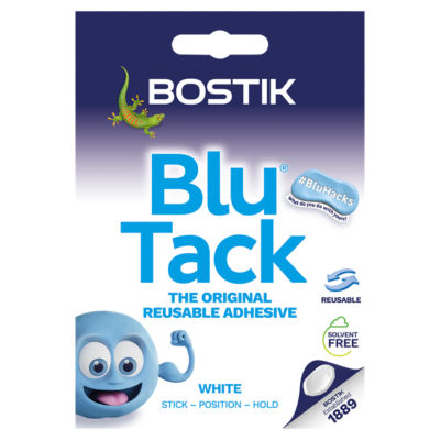 Bostik Blu Tack White Multipurpose Adhesive