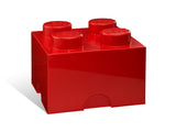 Lego 4-Stud Storage Brick Red