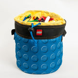 LEGO Cinch Bucket Blue Storage Container 21cm High