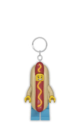 LEGO Hot Dog Guy Key Light LED Keychain 7cm