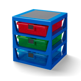 LEGO Iconic Storage Rack 3 Drawer Organizer Toy Storage