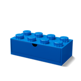 Lego 8 Stud Desk Drawer Blue Organizer
