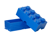 LEGO blue storage brick container imported from the UK