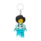 LEGO Dr. Flieber Keyring LED Torch Gift for Kids 8cm