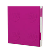 LEGO Locking Notebook with Gel Pen Violet Stationery Set 384 Page