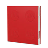 LEGO Locking Notebook Red Set 15cm square, UK version