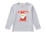 Kids Long Sleeve Dear Santa T Shirt