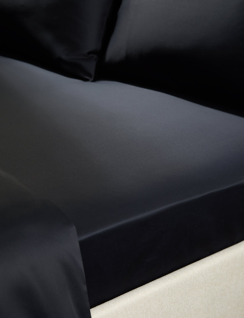 M&S X Kelly Hoppen 500TC cotton sateen deep fitted sheet for 30cm mattresses - British product