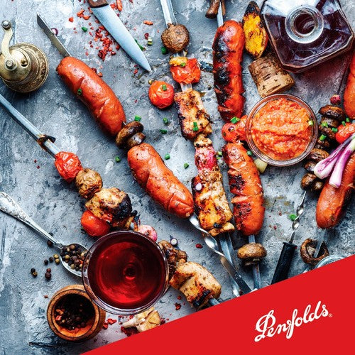 Penfolds Cabernet Shiraz blend red wine, imported from the UK