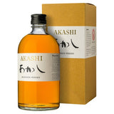 Japanese Blended Whisky with Malted Barley and Grain in Glass Bottle