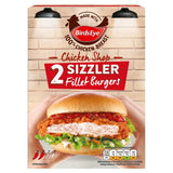 Birds Eye 2 Chicken Shop Sizzler Fillet Burgers