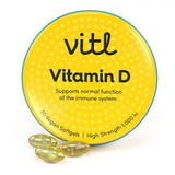 Vitl Vitamin D Vegan Soft Gel Capsules
