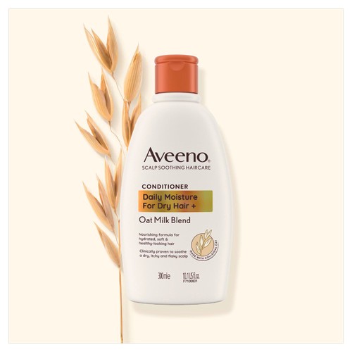 Aveeno scalp soothing oat milk conditioner for dry hair 300ml - British product