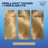 Clairol Nice'n Easy hair dye kit in Baby Blonde shade - British product