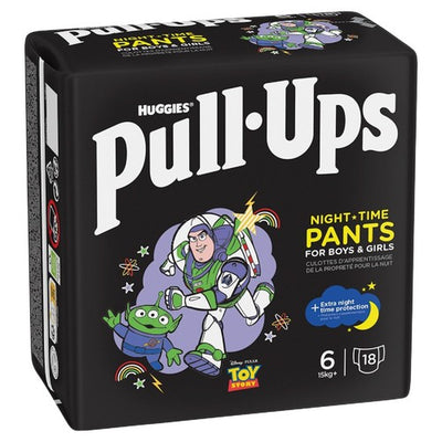 Night-Time Unisex Training Nappy Pants - Size 6, 18 Pants