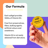 Vitl Vitamin D Vegan Soft Gel Capsules