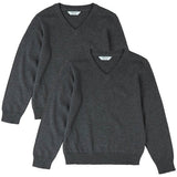 MS Unisex Pure Cotton Jumper 6-7 Years Grey