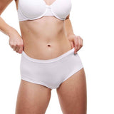 MS Womens Body Flexifit High Rise Shorts 16 White