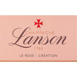 Champagne Lanson Le Rose Creation