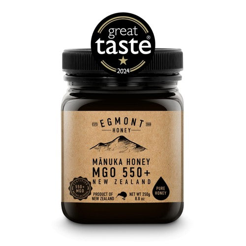 Egmont Monofloral Manuka Honey with MGO 550+ - British product