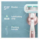 Gillette Venus Deluxe Smooth Sensitive Razor Blades 3