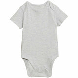 MS 7pk Lion Bodysuits New Born Grey Mix