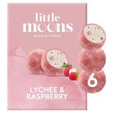 Little Moons Lychee Raspberry Mochi Ice Cream