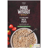 M&S gluten-free brown rice cereal pops, imported from the UK