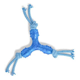 Rubber and Rope Chew Toy for Developing Puppies