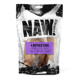Buffalo Ears Dog Treat - Natural High-Protein Chew for Dental Care