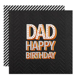 MS Text Dad Birthday Card