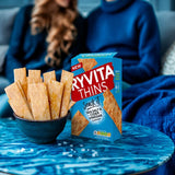 Ryvita Snack It Thins Sea Salt Cider Vinegar Flatbread Snacks