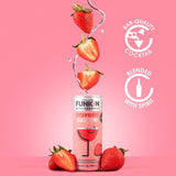 Funkin strawberry daiquiri nitro cocktail in a can - British product