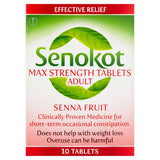 Max Strength Senna Laxative Tablets for Occasional Constipation Relief