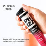 Phizz cherry flavoured effervescent tablets 20 tablets, imported from the UK