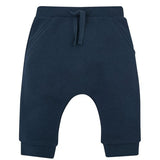 MS Baby Boys Cotton Rich Plain Joggers Navy 6-9 Months