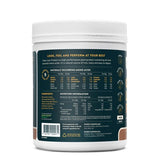 Nuzest rich chocolate flavoured plant-based protein powder, imported from the UK