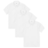 MS Girls Slim Fit Easy Iron School Blouses 6-7 Years White