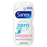 Sanex Zero Fragrance Free Baby Bath Wash