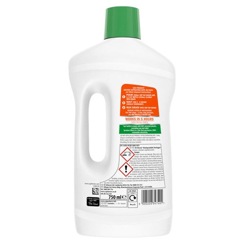 Mr Muscle biodegradable drain unclogger, imported from the UK