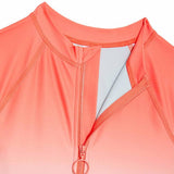 MS Girls Long Sleeve Swimming Costume 8-9 Years Multi