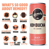 Remedy Kombucha Peach