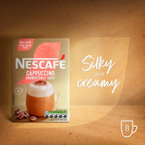 Nescafe Cappuccino Unsweetened Instant Coffee 7 Sachets
