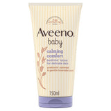 Aveeno baby bedtime lotion with prebiotic oatmeal and lavender scent - British product
